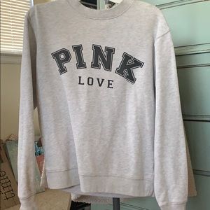 Pink crew neck